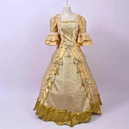 欧式女宫廷服装生日派对舞台话剧复古公主裙朱丽叶圣诞节演出礼服