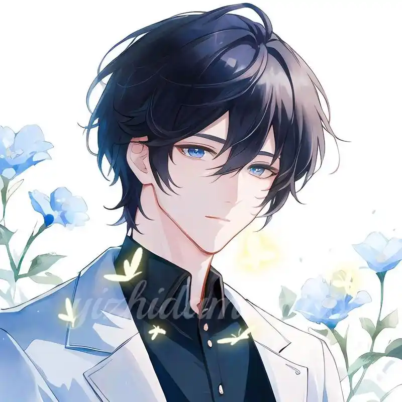 动漫情头系列7815︱冷酷帅气的动漫男生头像