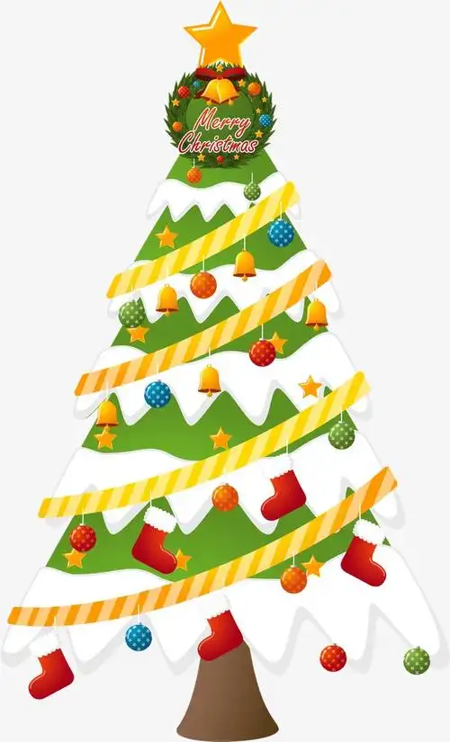 圣诞节元素圣诞树