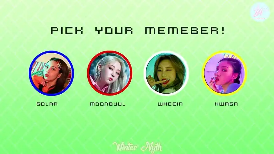 你是喜欢mamamoo还是咩咩木