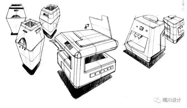 产品设计18级设计表现技法课程作业线上展