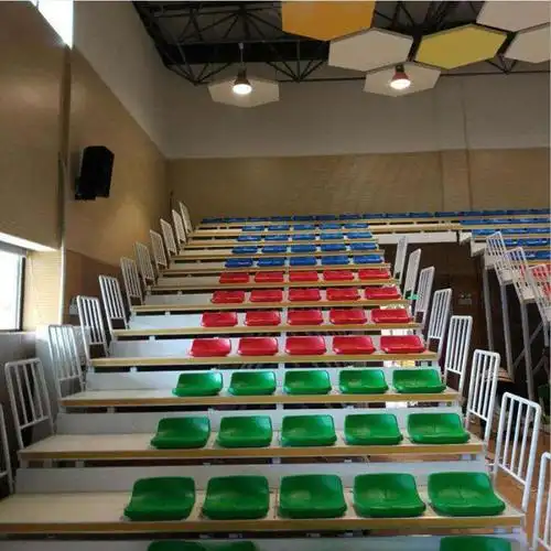 科阳体育馆移动伸缩塑料看台座椅报告厅活动观众席