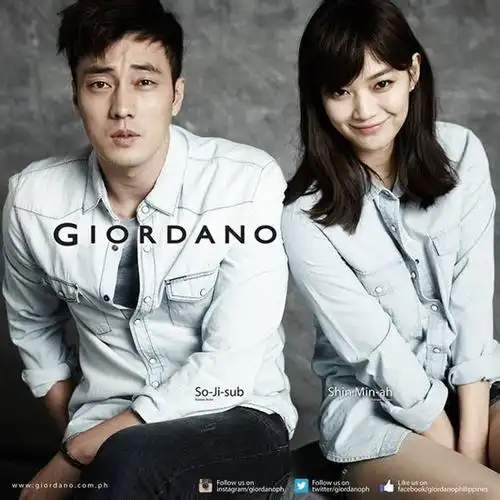 苏志燮佐丹奴广告 苏志燮,申敏儿代言拍摄giordano佐丹奴2014春季画报