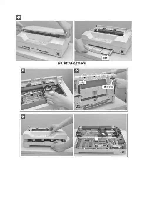 针式打印机拆解