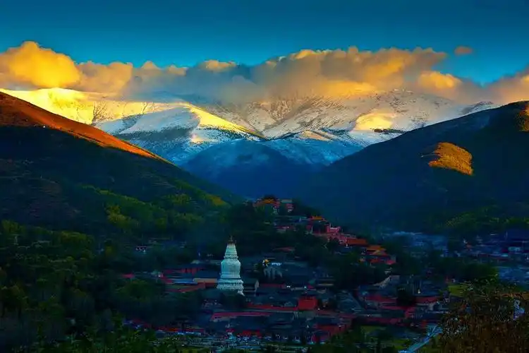 佛教四大名山之一五台山风景区
