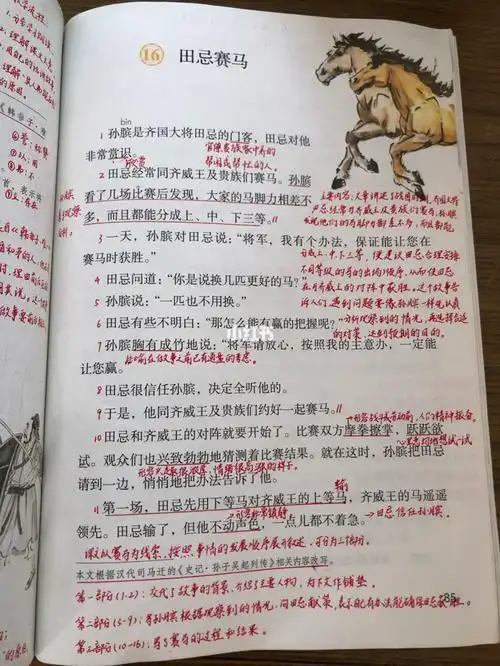 第16课《田忌赛马》