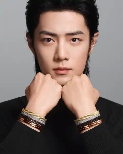 boucheron宝诗龙全球品牌代言人肖战和周冬雨呈现icons世家标志广告