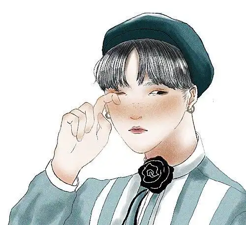 闵玧其手绘,搜图不易,留图请点赞,专辑内所有图片均有才阿米所绘,我