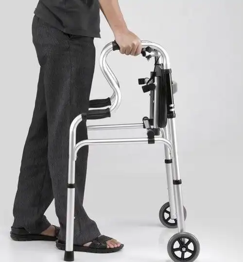拐杖老年人助行器老人护理长辈两用移动防滑轮式安稳护栏手杖支撑