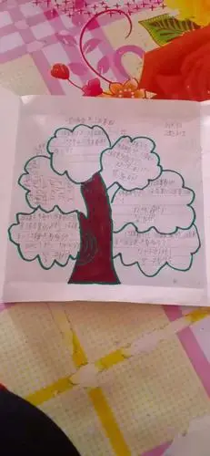 假期"玩转"数学--奈曼旗第二小学三年三班思维导图初尝试