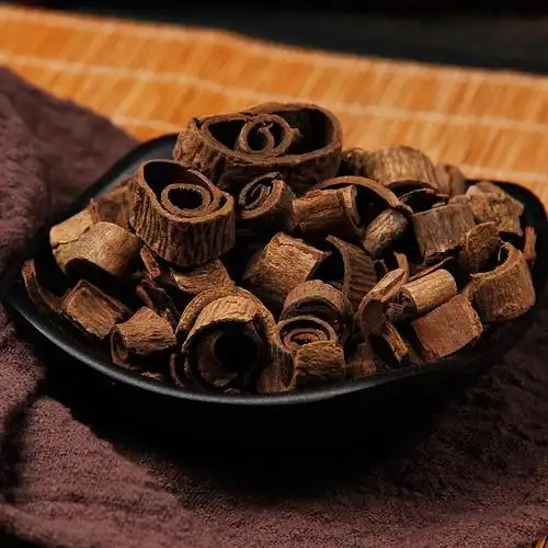 北京同仁堂姜厚朴药材 古法姜制厚朴炙厚朴姜朴刮粗皮厚朴500克【图片