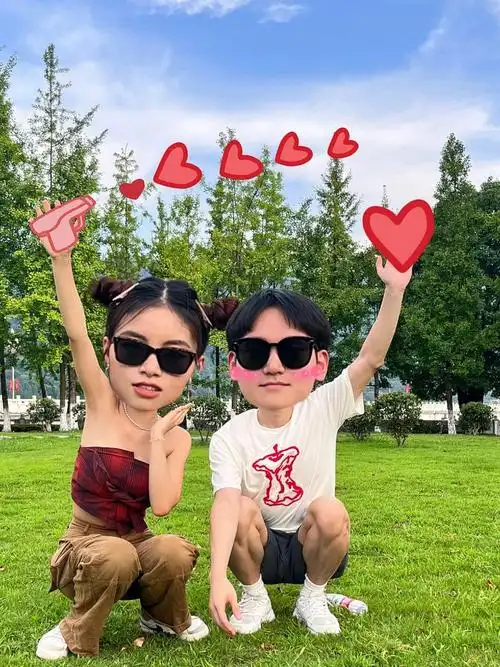 七夕情侣大头照超简单附两种方法78