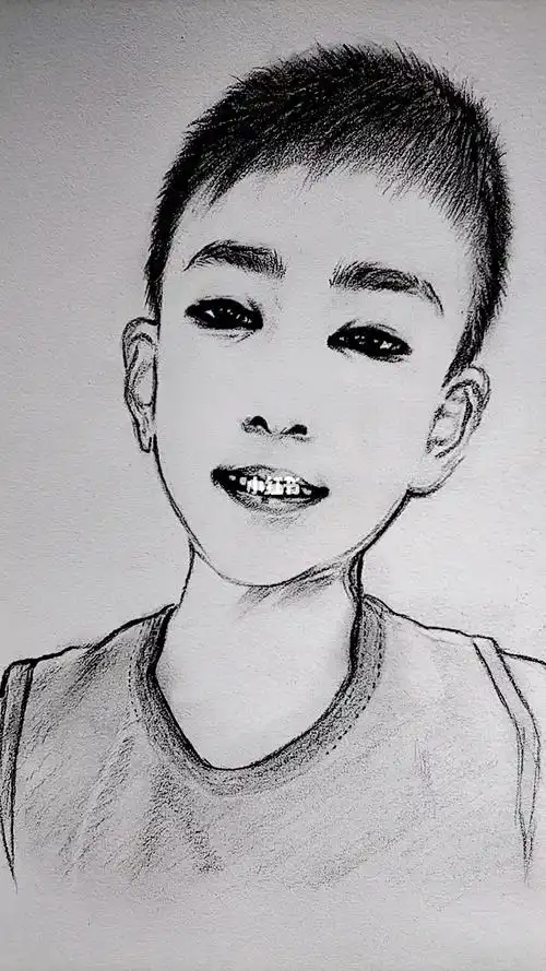 素描小帅哥