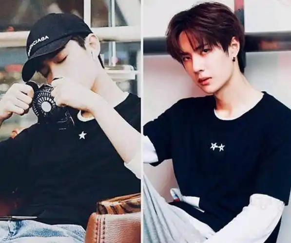 肖战王一博告诉你:撞衫会上热搜,但是撞衣柜不会!_衣服_张哲翰_姐姐