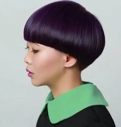 姑娘剃西瓜头是什么样子 女生西瓜头发型欣赏