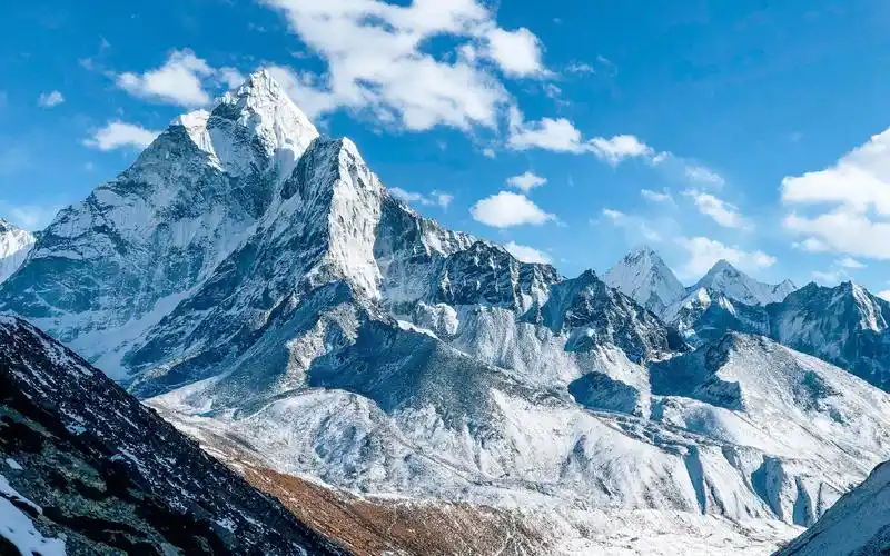 雪山 蓝天壁纸-风景壁纸 - 壁纸家