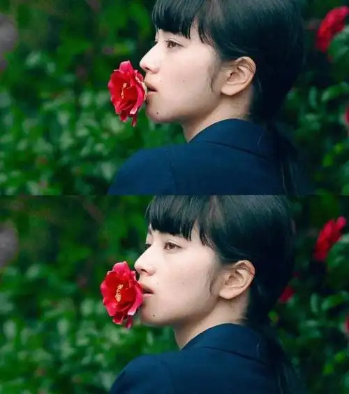 原创爱豆叼花照朱一龙清新肖战绝了最后一张颜值逆天