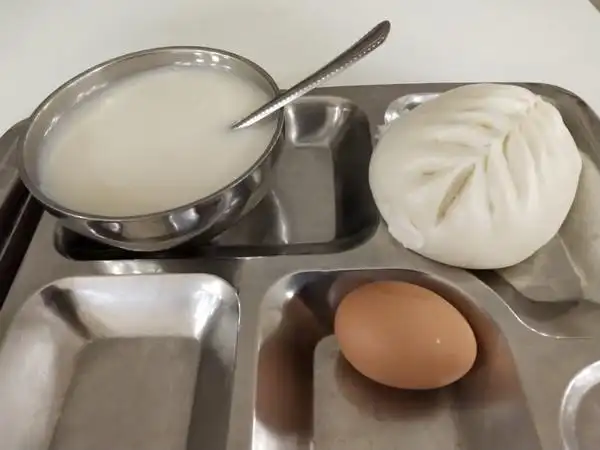 小酒的大学食堂做的早餐2019年1月2日