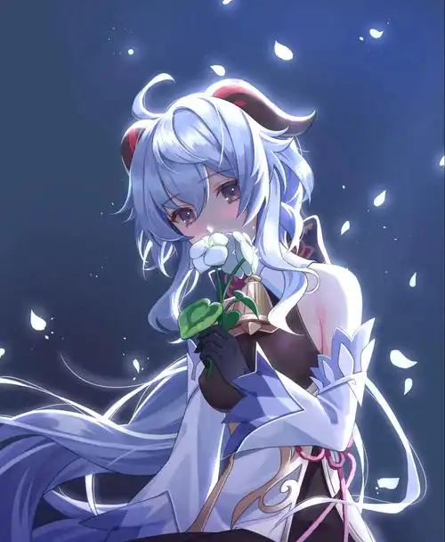 原神甘雨图片高清-甘雨高清正能量壁纸分享-晨飞手游网