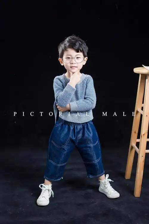 sketch-钱的儿童摄影作品《帅气如你》