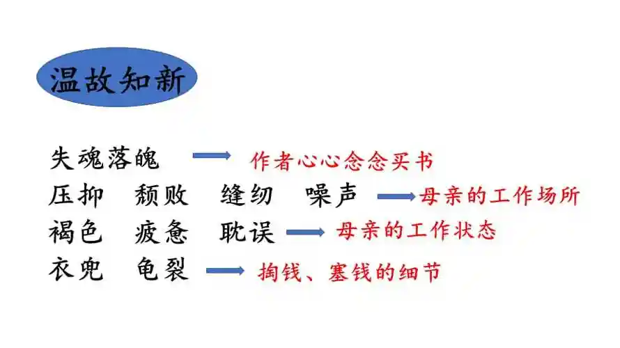 五年级上册语文课件18慈母情深部编版共18张ppt