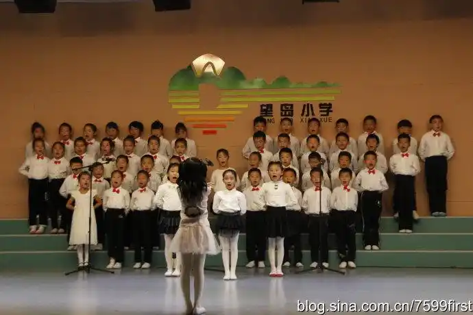 少年与儿童合唱队形的设计