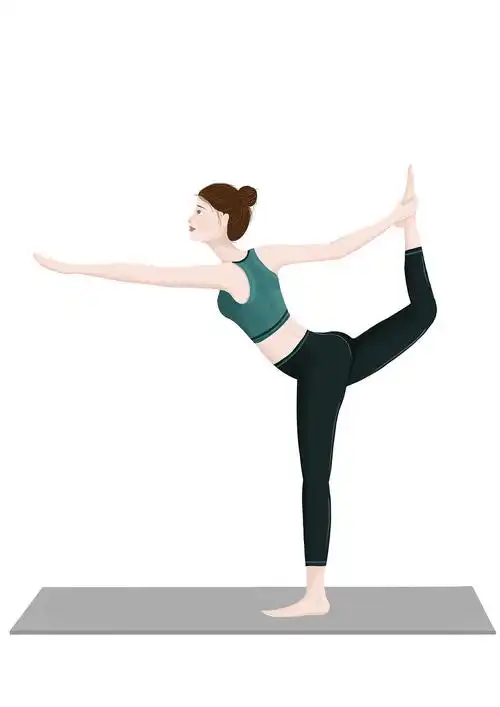 宝妈瑜伽人物形象