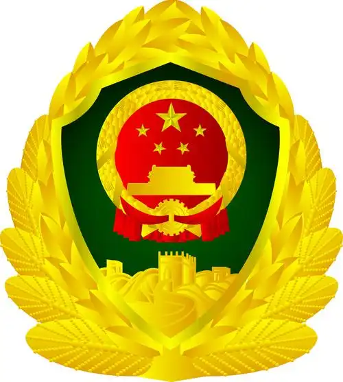 松枝叶,麦穗,盾牌,长城以及国徽组成,07式帽徽也是上一版本帽徽的大改