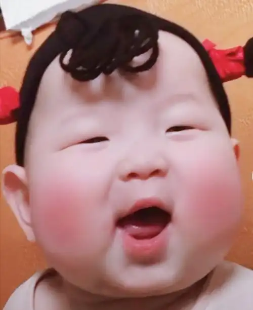 屁桃祺祺 可爱头像 萌娃头像 搞怪头像