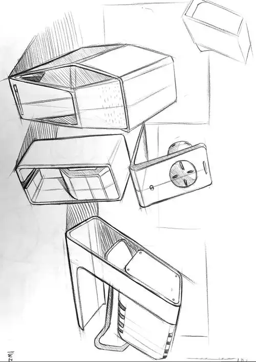 工业设计手绘线稿|工业/产品|其他工业/产品|臻biubiu - 原创作品