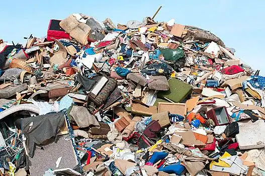 废物堆,垃圾,堆积,爱尔福特,图林根州,德国,欧洲