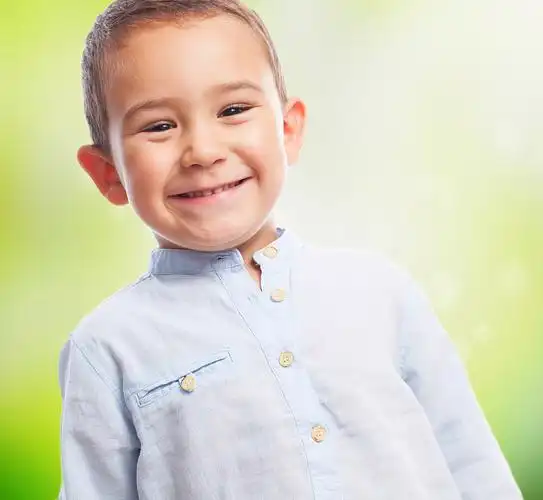 小男孩,微笑,手势,头像_高清图片_全景视觉