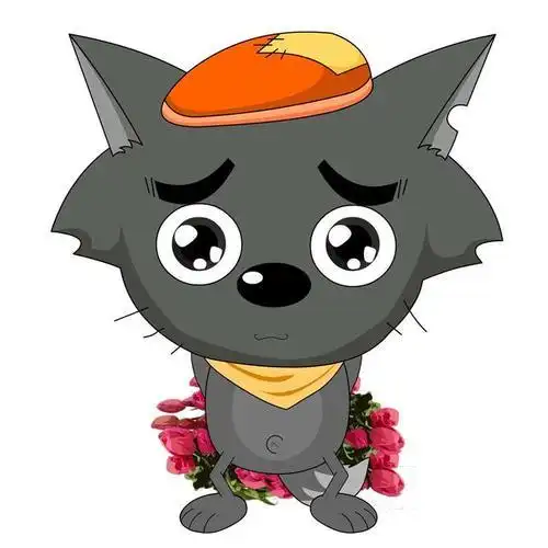 动画片人物灰太狼剪纸