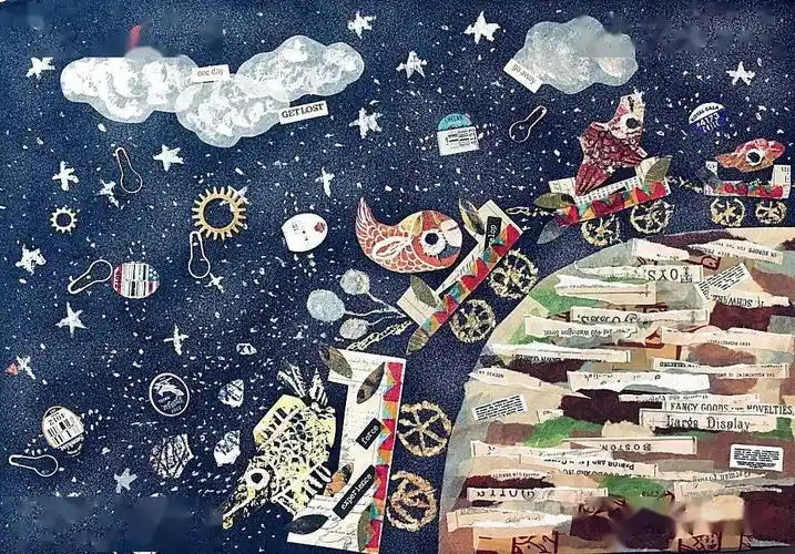 诺米作品 | 《囍卷的拼贴x插画创作课》作业欣赏