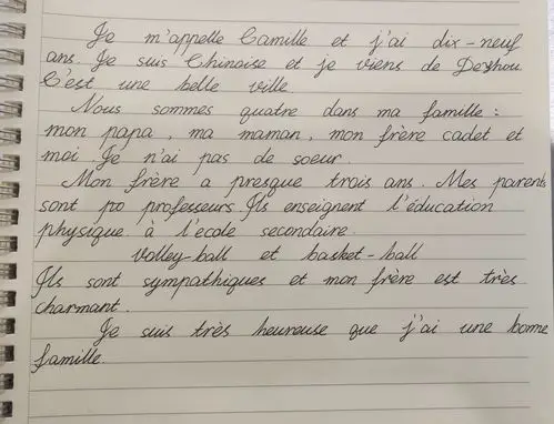 法语花体字自学