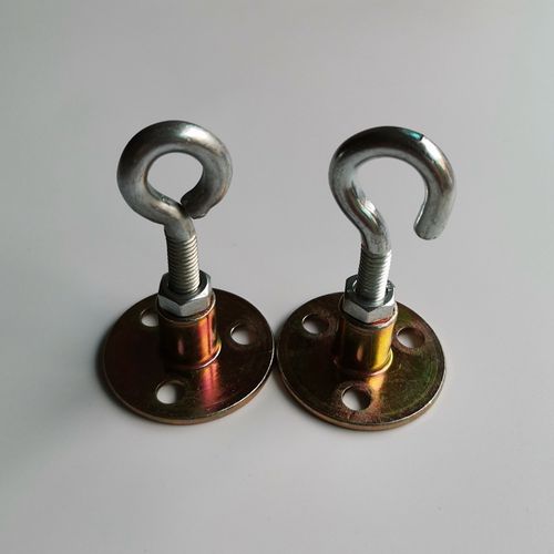 挂钩灯笼灯饰吊环顶板圆形吊耳羊眼开口可调挂钩