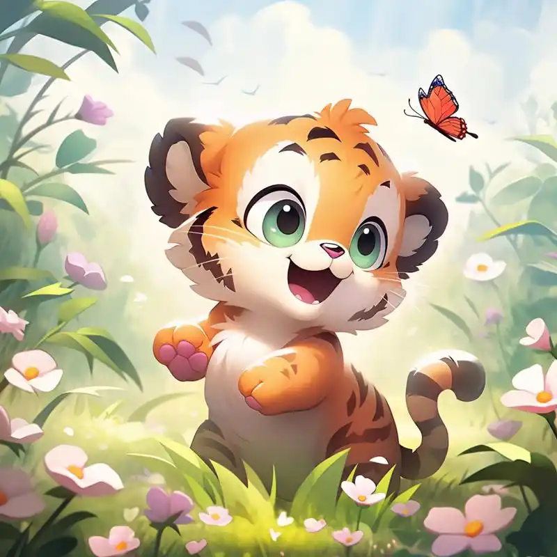 头像|小老虎宝宝头像 可爱的小老虎宝宝头像来啦#ai绘画# #卡通# #卡