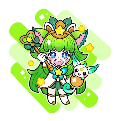 画一只星之守护者璐璐