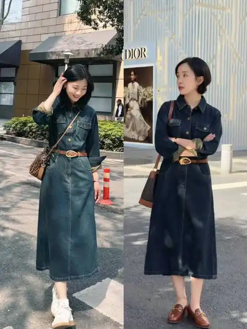 原创四十多岁的女人春天就穿3衣2裙2裤优雅体面谁穿谁好看