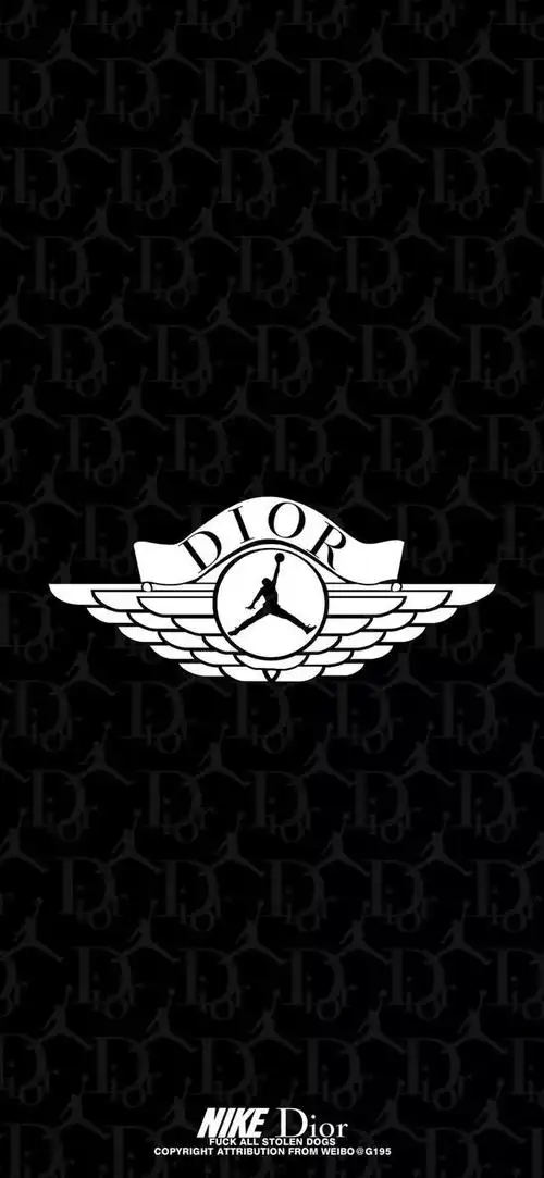 壁纸丨nike与dior的联名,长这样?