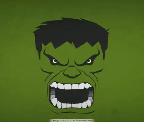 绿巨人浩克卡通头像