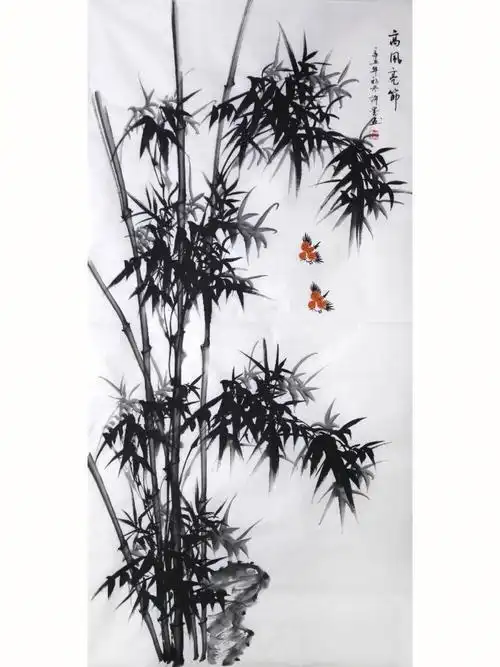 许墨老师新品国画竹子