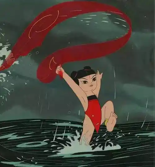 时候 多少人不禁泪下 说实话,我在看这部动画片时 看到哪吒自刎那一段