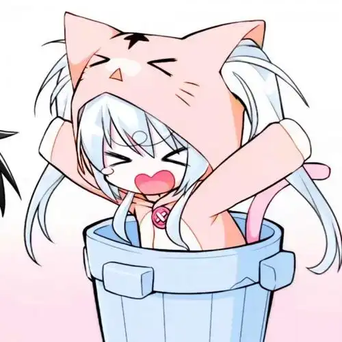 喜欢看着你撒娇的样子卡通情侣头像