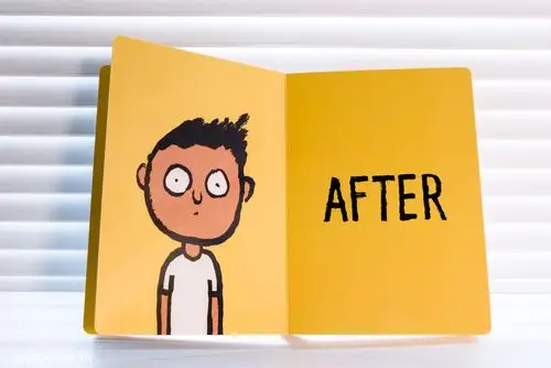英文绘本|before & after 充满创意和惊喜的无字硬页书