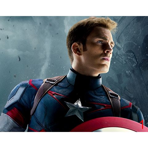 漫威电影海报墙贴美国队长蜘蛛侠宿舍卧室超大壁画背胶自粘之二