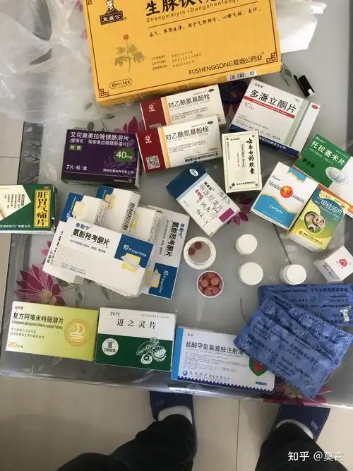现在剩下一堆药,有大约一盒的多吉美,6盒泰勒宁(处方止痛药)人走了,药