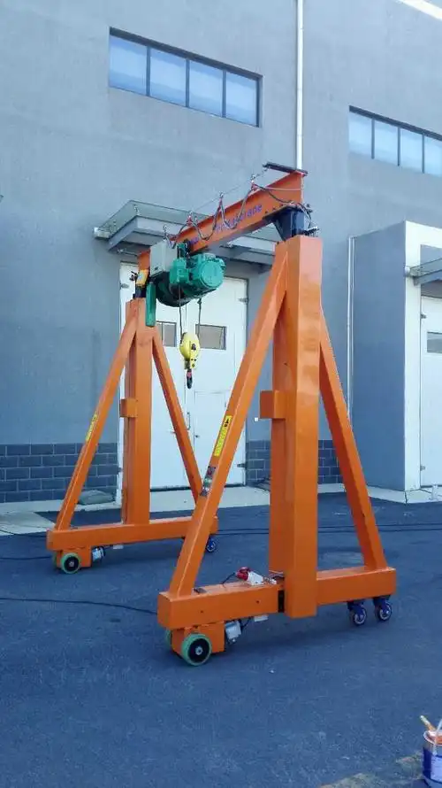 定做电动行走简易起重龙门吊架小型龙门吊模具工字钢吊架2吨