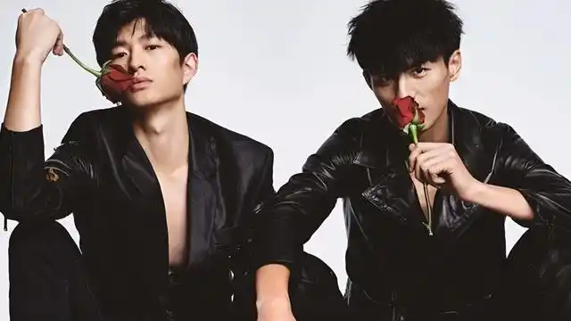 金大川刘畅时尚大片 好基友眼中的情人节