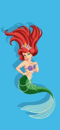 漂亮的美人鱼公主,动漫-手机壁纸